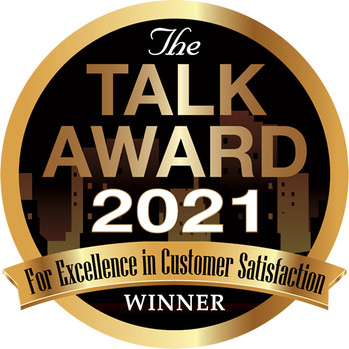 A Master's Hands wins 2021 Talk  Customer Satisfaction Award